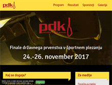 Tablet Screenshot of pdk.aokranj.com